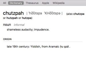 CHUTZPAH: Synonyms and Related Words. What is Another Word for CHUTZPAH? 