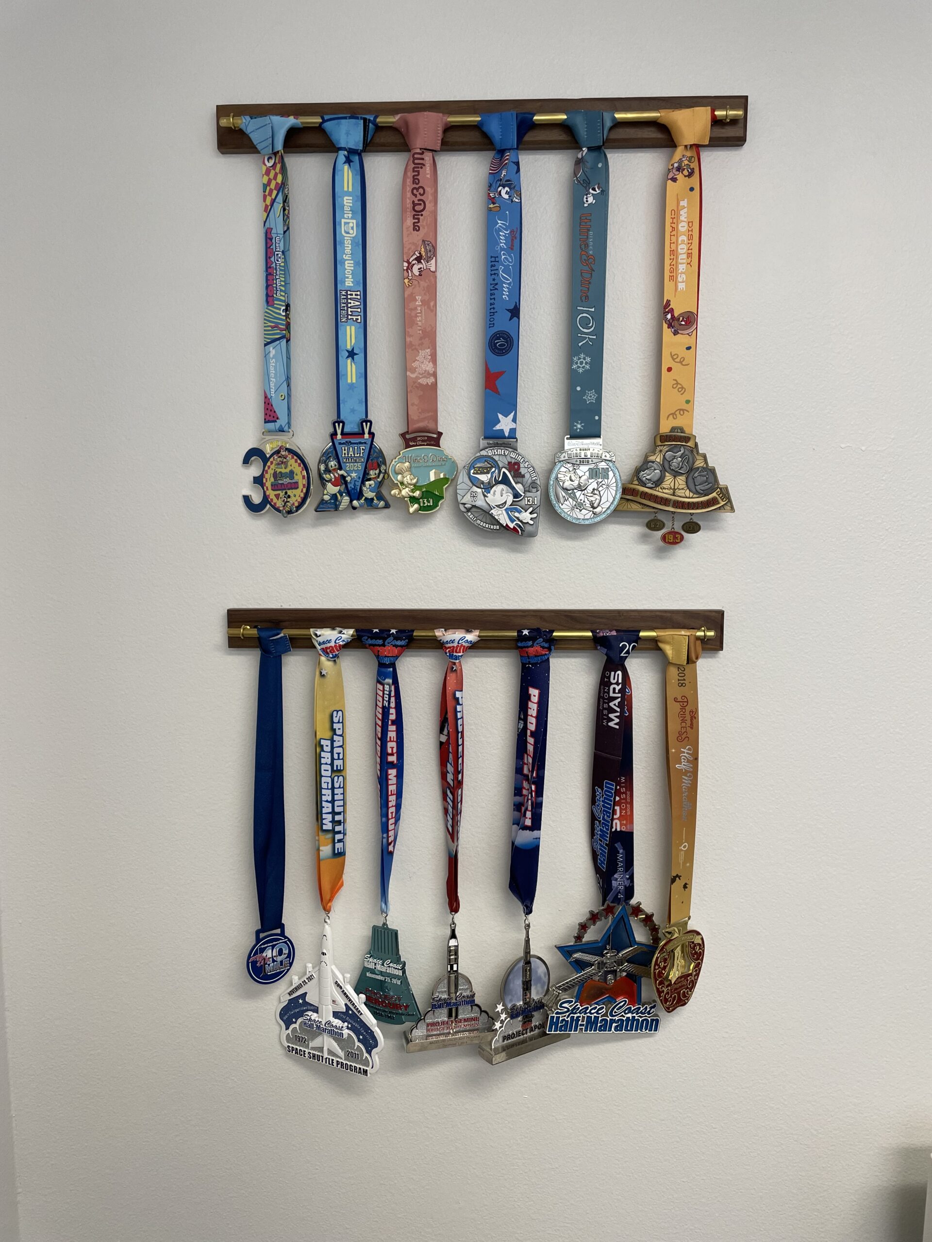Medal Hanger - Red Oak