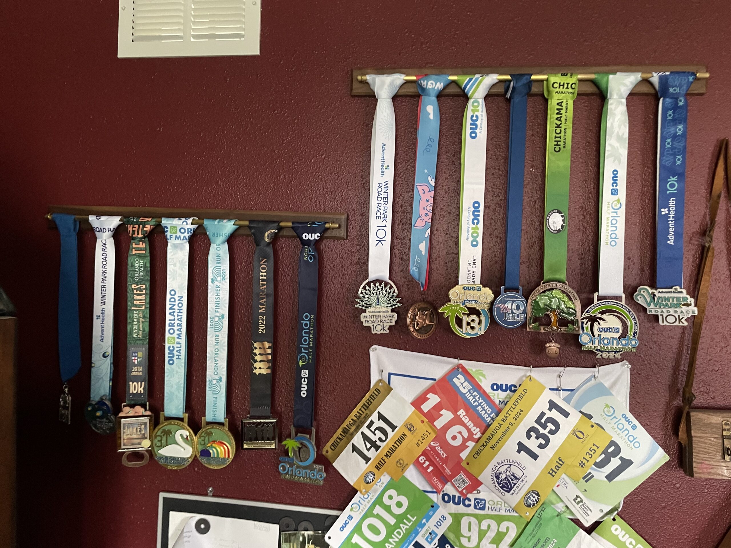 Medal Hanger - Red Oak - Image 4